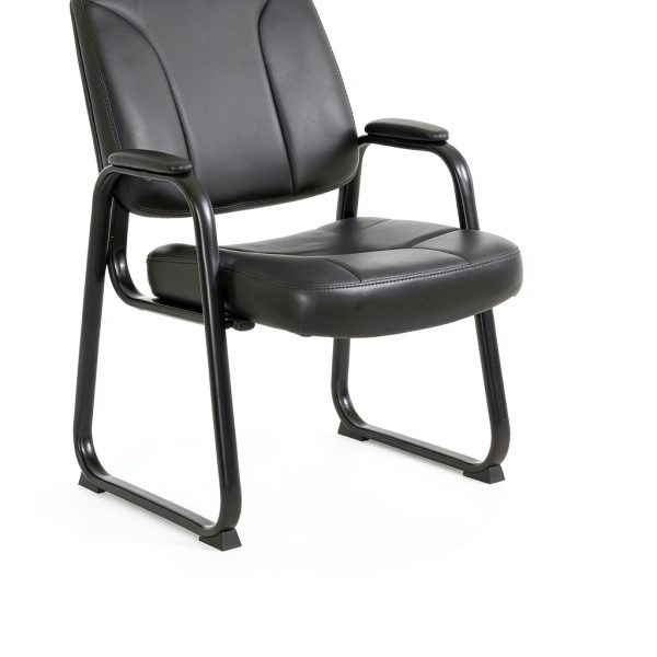 Guest Chair CLATINA Mid Century Metal Frame-3