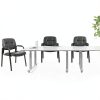 Conference Chair CLATINA Metal Frame PU Leather-6