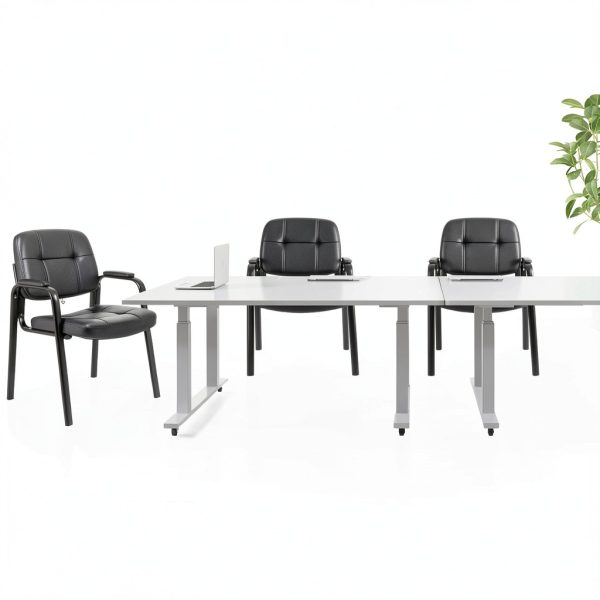 Conference Chair CLATINA Metal Frame PU Leather-6