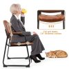 CLATINA Office Guest Chair Brown 4PK-7