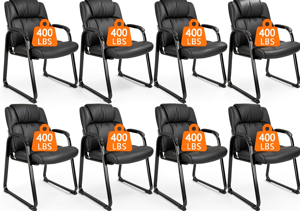CLATINA reception chair in a modern office lobby