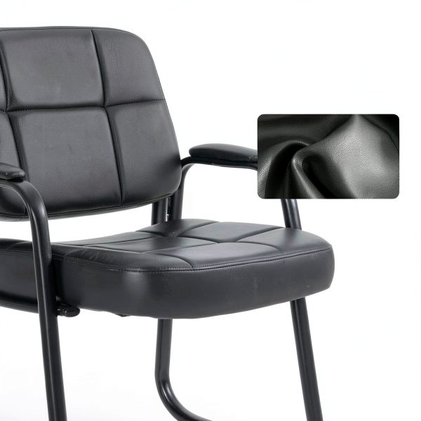 CLATINA Reception Chair Leather Modern Design-6