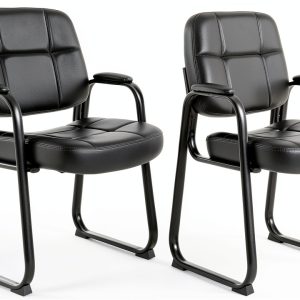 Guest Chair CLATINA Mid Century Metal Frame-0