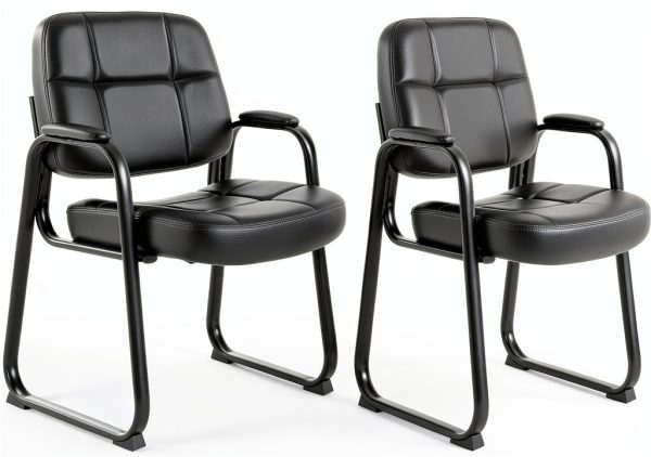 Guest Chair CLATINA Mid Century Metal Frame-0