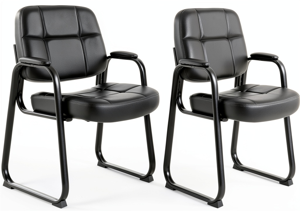 CLATINA guest chair placed in a modern office reception