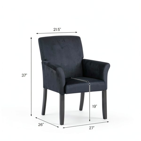 Giantex Dark Grey Waiting Room Chairs Office Guest-2
