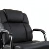 CLATINA Heavy Duty Guest Chair Metal Leather-4