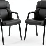 CLATINA Leather Guest Chair Heavy Duty Metal Frame-0