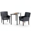 Giantex Dark Grey Waiting Room Chairs Office Guest-1