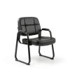Guest Chair CLATINA Mid Century Metal Frame-4