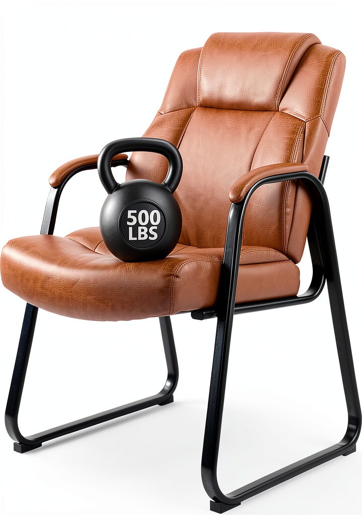 CLATINA waiting chair placed in a modern office reception