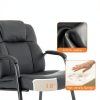 Reception Chair CLATINA Metal Sturdy Design Black-4