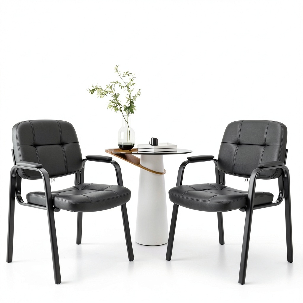 CLATINA conference chair placed in a modern office reception area