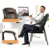 CLATINA Heavy Duty Guest Chair Metal Leather-3