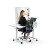 PRO, Stackable & Foldable Conference Room Chairs with 2X Thick Cushion, Lumbar Support, Armrest - Mesh Bouncing Back for Office Meeting, Conference, Training Room Chair 1 Pack-7